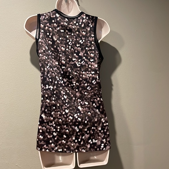 rag & bone‎ Silk Lights Black Edie Sleeveless Meah Trim Tank, XS - Picture 6 of 8